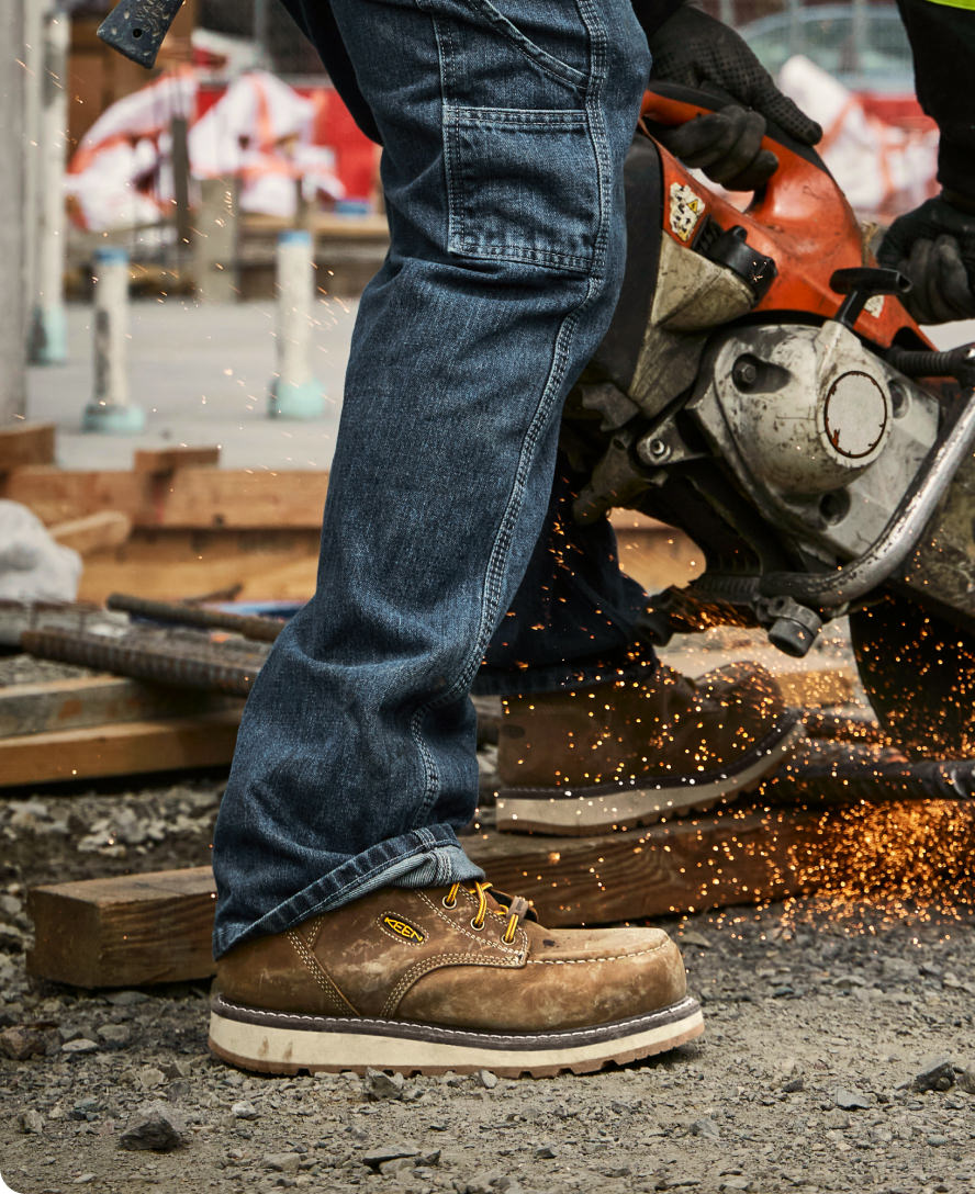 Men's Cincinnati 6" Waterproof Boot (Carbon Toe) Belgian/Sandshell - Image 6