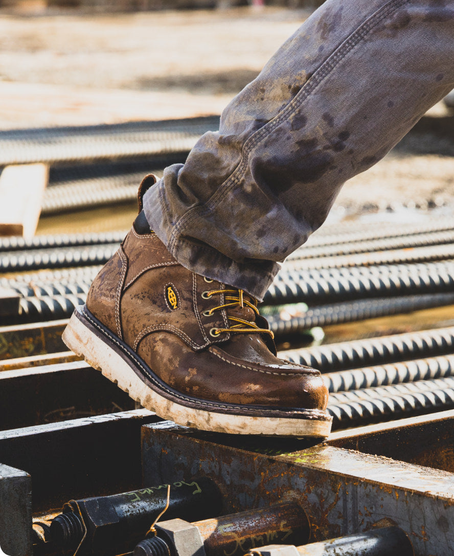 Men's Cincinnati 6" Waterproof Boot (Soft Toe) Belgian/Sandshell - Image 7