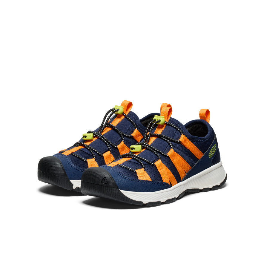 Big Kids' Motozoa Sneaker Naval Academy/Bright Marigold - Image 3