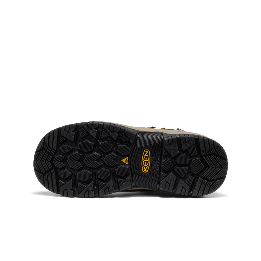 Women's Skokie Waterproof Work Boot (Soft Toe) Bison/Black - Image 6