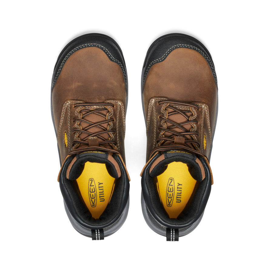 Women's Evanston 6" ESD Boot (Carbon Toe) Bison/Black - Image 4