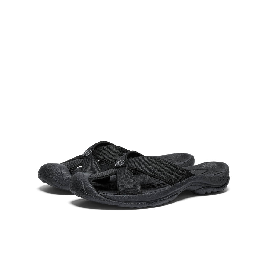 Women's Bali Slide Sandal Black/Steel Grey - Image 2