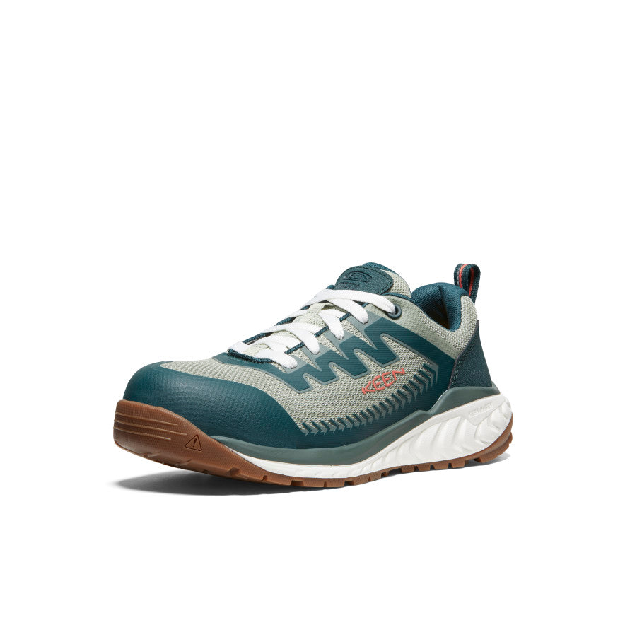 Women's Arvada Work Sneaker (Carbon Toe) Sea Moss/Desert Sage - Image 3