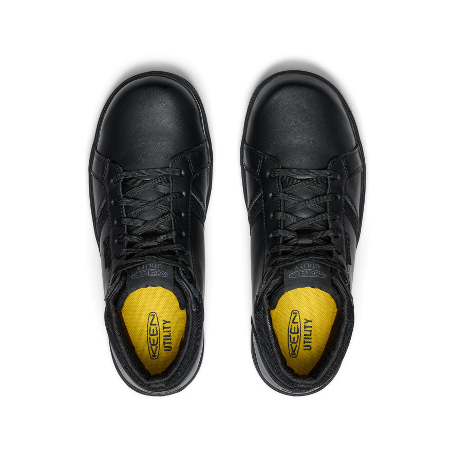 Men's PTC Kenton Mid Work Shoe (Soft Toe) Black/Black - Image 4