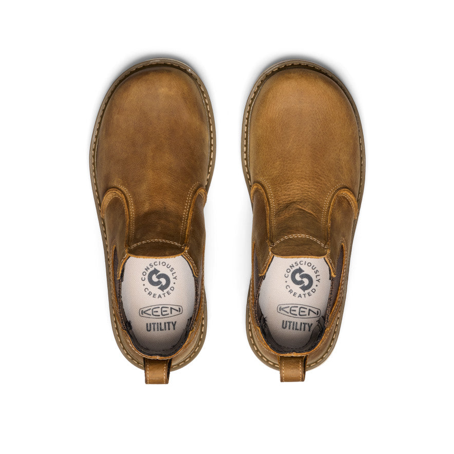 Women's San Jose Chelsea 90° Heel Boot (Soft Toe) Belgian/Gum - Image 4