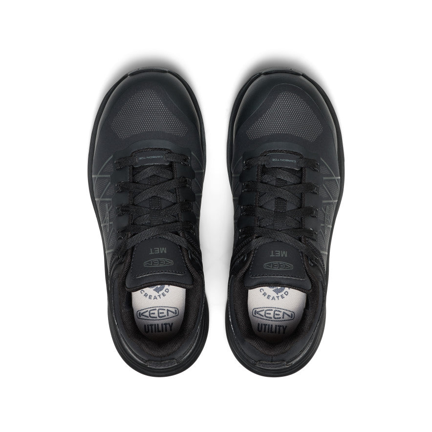 Women's Vista Energy XT Work Sneaker INT MET (Carbon Toe) Black/Magnet - Image 4