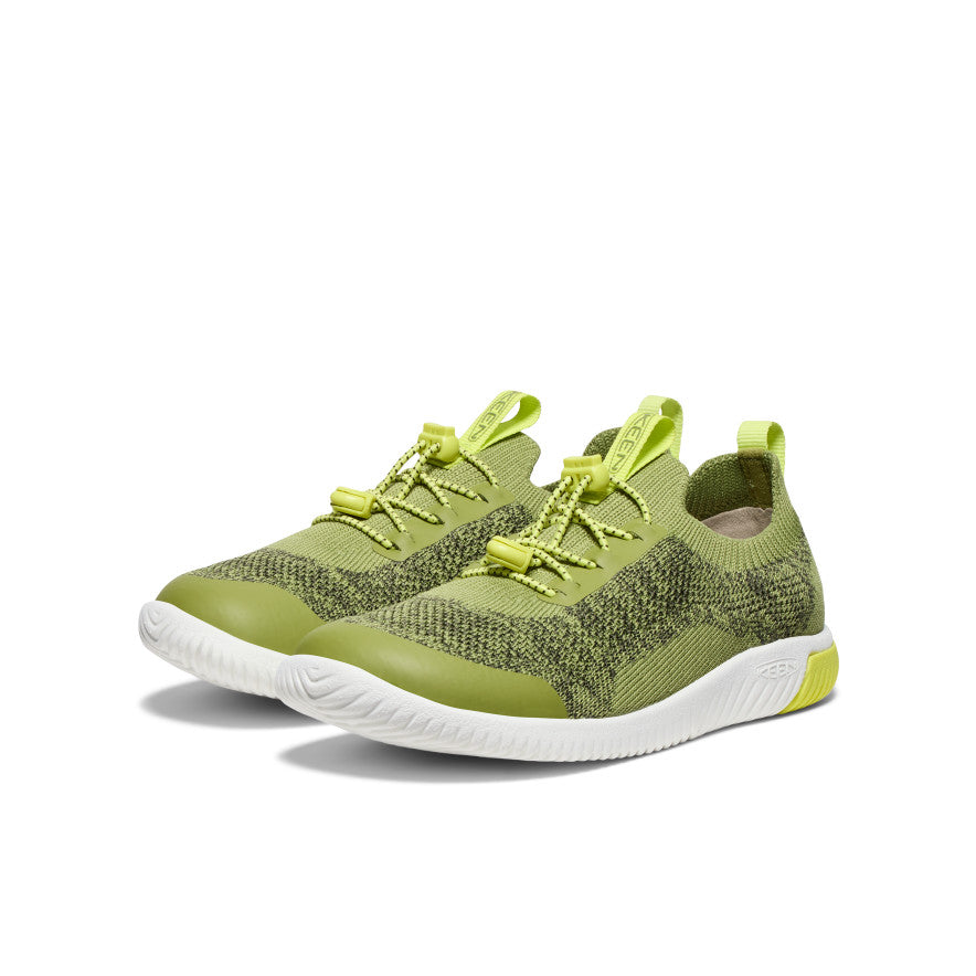 Big Kids' KNX Knit Sneaker Iguana/Evening Primrose - Image 2