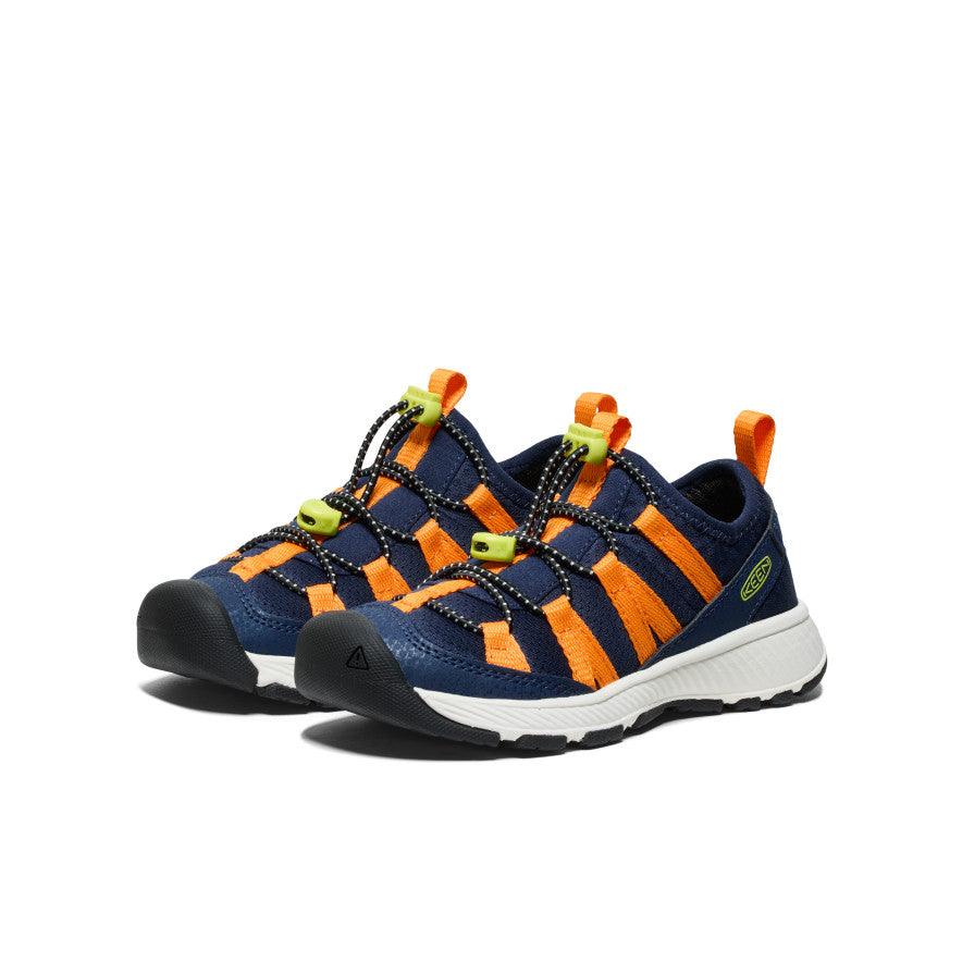 Little Kids' Motozoa Sneaker Naval Academy/Bright Marigold - Image 2
