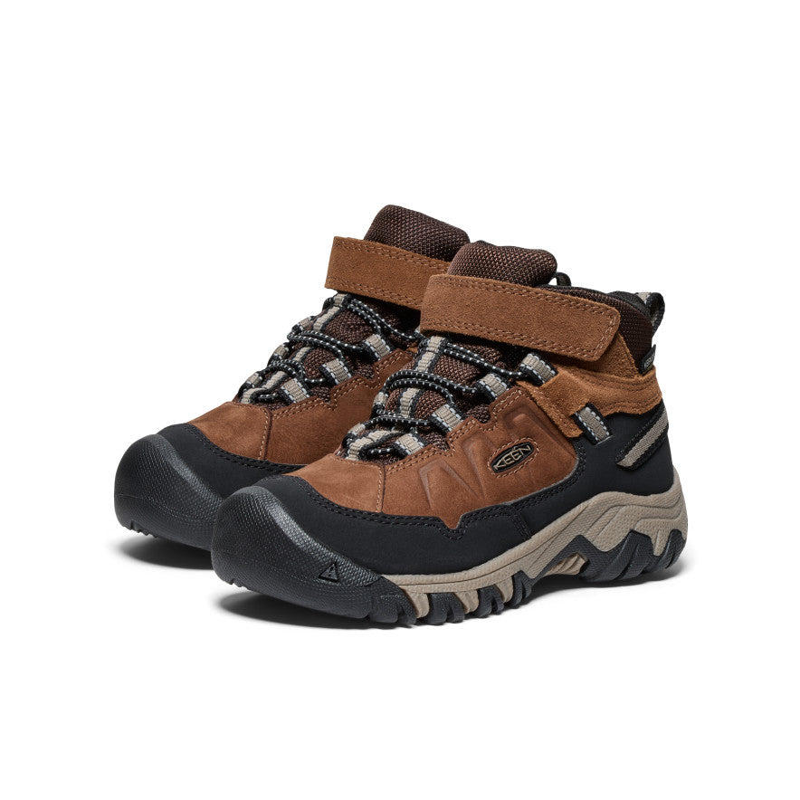 Little Kids' Targhee IV Waterproof Hiking Boot Bison/Brindle - Image 2