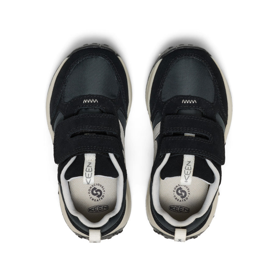 Little Kids' KS86 Sneaker Black/Star White - Image 4