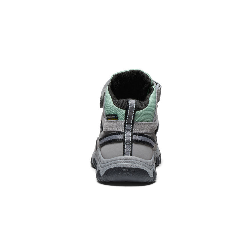 Little Kids' Targhee IV Waterproof Hiking Boot Alloy/Granite Green - Image 5