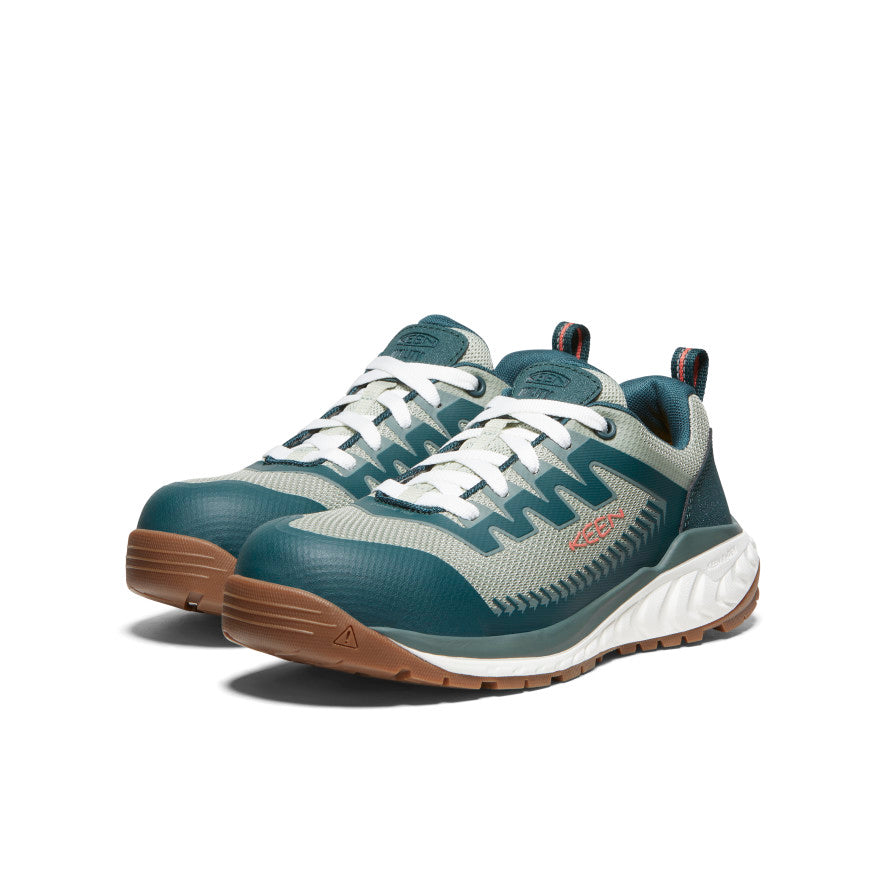 Women's Arvada Work Sneaker (Carbon Toe) Sea Moss/Desert Sage - Image 2