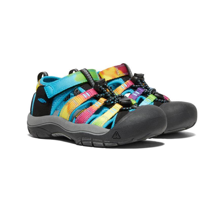 Little Kids' Newport H2 Rainbow Tie Dye - Image 2