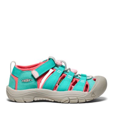 Big Kids' Newport H2 Bright Aqua/Giggle Pink